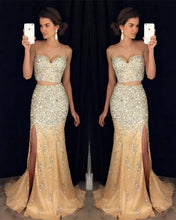 Load image into Gallery viewer, Two Piece Prom Dresses Mermaid
