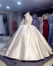 Load image into Gallery viewer, Royal-Wedding-Dresses-Satin-Ball-Gowns
