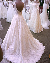 Load image into Gallery viewer, Lace-Wedding-Gown-Dresses
