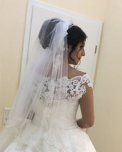 Load image into Gallery viewer, Elegant-Wedding-Dresses-Lace-Long-Sleeves-Bridal-Gowns
