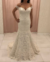 Load image into Gallery viewer, Vintage Lace Mermaid Wedding Dresses
