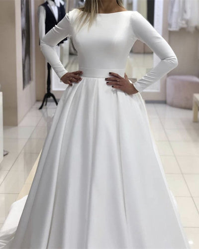 Long Sleeves Wedding Dresses 2022