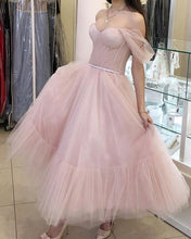 Load image into Gallery viewer, Blush Pink Prom Dresses
