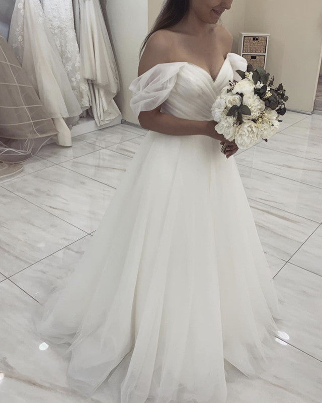 A-line Wedding Dress Tulle