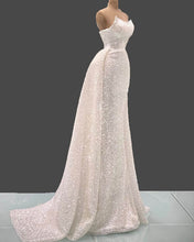 Load image into Gallery viewer, Mermaid Glitter Wedding Gown
