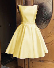 Load image into Gallery viewer, Yellow Homecoming Dresses 2019
