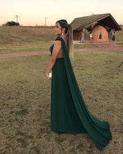 Load image into Gallery viewer, Chiffon One Shoulder Dresses For Maid Of Honor
