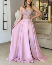 Load image into Gallery viewer, 2 Piece Prom Dresses Sweetheart Lace Crop-alinanova
