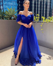 Load image into Gallery viewer, enchanted garden theme prom dress
