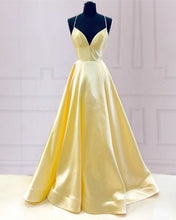 Load image into Gallery viewer, Yellow Prom Dresses 2022
