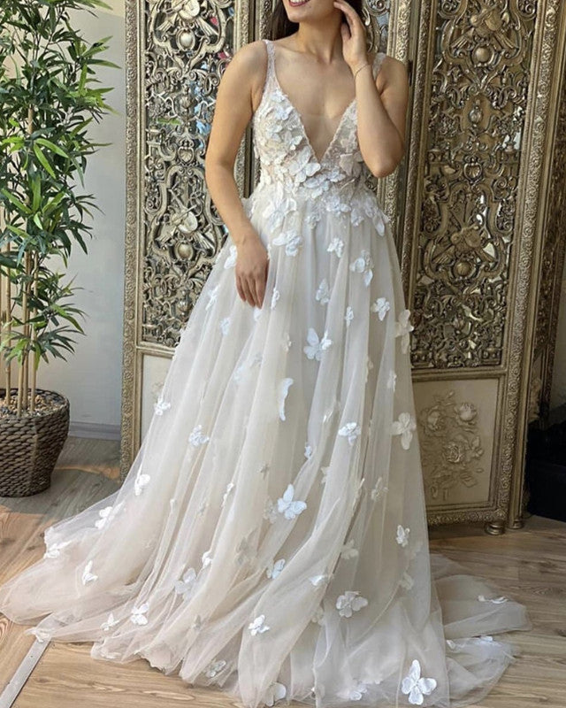 Butterfly Wedding Dress