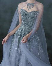 Load image into Gallery viewer, Cape Back Bridal Dresses
