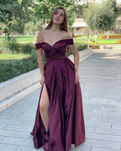 Load image into Gallery viewer, eggplant prom dresses 2022
